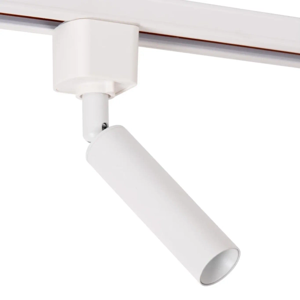 Jednofazowa lampa do systemu szyn Track 09961/01/31 do salonu tuba biała