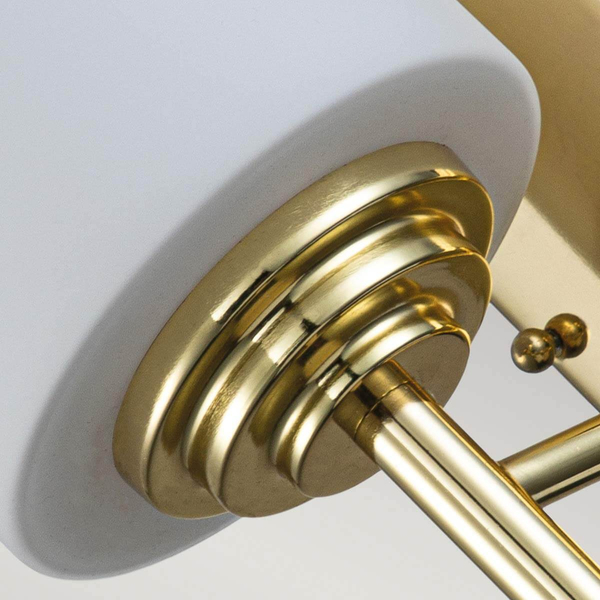 Ścienna lampa Malibu FE-MALIBU1-BATH-PB Feiss IP44 polerowany mosiądz