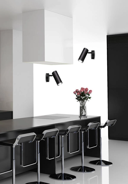 Reflektor ścienny ruchomy Colly 91-01658 Candellux spot czarny