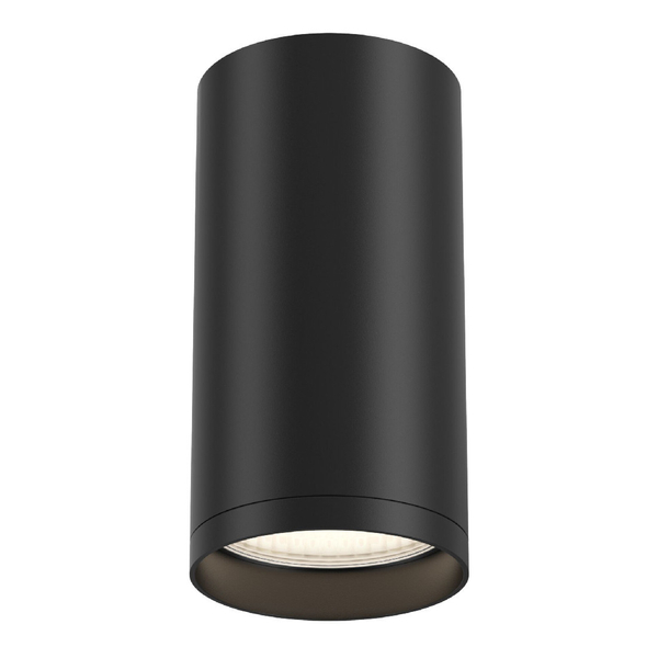 Spot lampa sufitowa plafon metalowa tuba downlight czarna FOCUS OUTLET