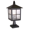 Lampka stojąca do ogrodu Winchester BL25-BLACK Elstead metalowa czarna