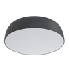 Lampa sufitowa salonowa Satellite 8016 Nowodvorski owalna metalowa czarna
