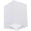 Spot LAMPA sufitowa BLOCCO ML476 Milagro natynkowa OPRAWA metalowa LED 7W 3000K oczko regulowane kostka cube biała