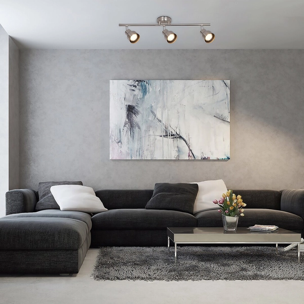 Sufitowa lampa regulowana Blake 3185 3-punktowy plafon do biura chrom