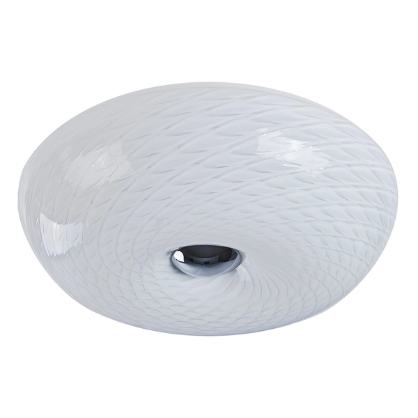 Ścienny kinkiet okrągła Scale AZ1602 Azzardo szklany biały chrom