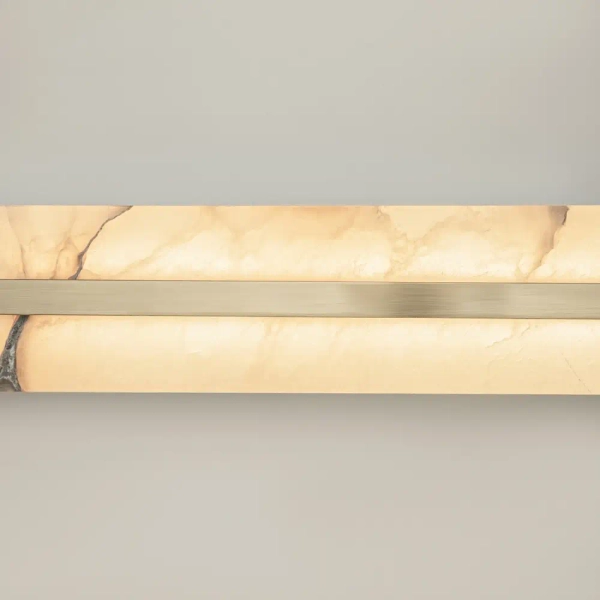 Lampa naścienna podłużna Albatre MOD366WL-L14BS3K LED 13W 3000K mosiądz