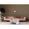 Lampa wisząca do jadalni Andrea PND-59779-1M-RED czerwona czarna
