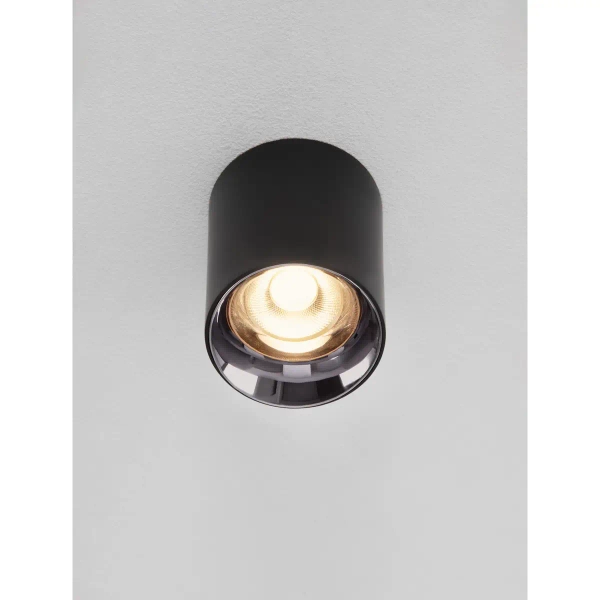 Metalowa lampa sufitowa LUMERCA LE45512 LED 10W 3000Kczarna