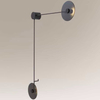 LAMPA ścienna FURANO 8493 Shilo metalowa OPRAWA kinkiet LED 12W 4000K metalowy amadeo czarny