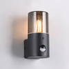 Przyścienna lampa Hoosic 222260132 IP44 czujnik ruchu czarny
