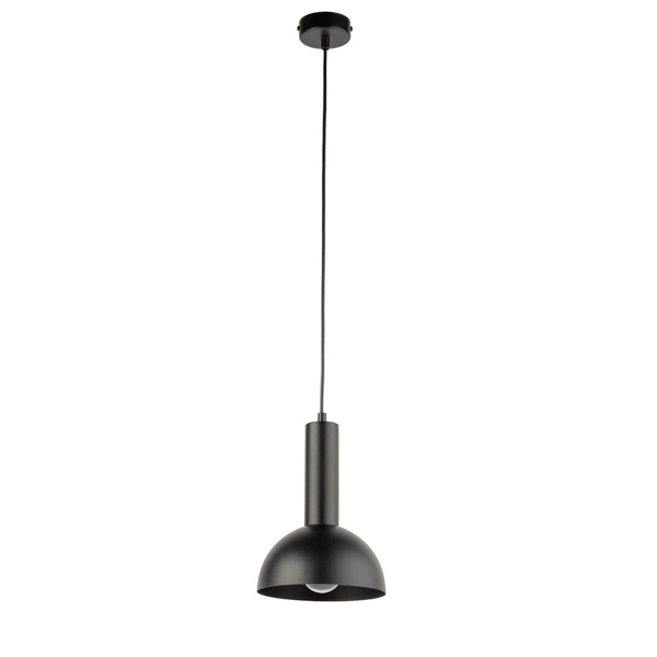 Pojedyncza zwisająca lampa Vitrum 40808 Sigma punktowa czarna