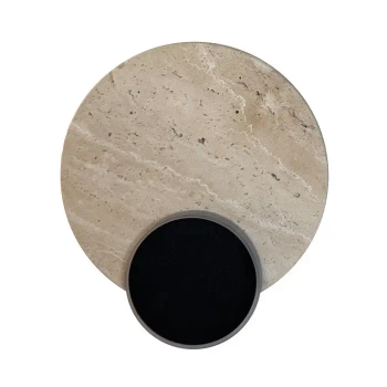 Kinkiet ścienny do sypialni ECLIPSE AZ6667 LED 10W 3000K okrągła czarna