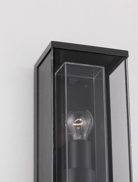 Lampa ścienna zewnętrzna CHETUMAL LE708 Luces Exclusivas IP65 grafitowa