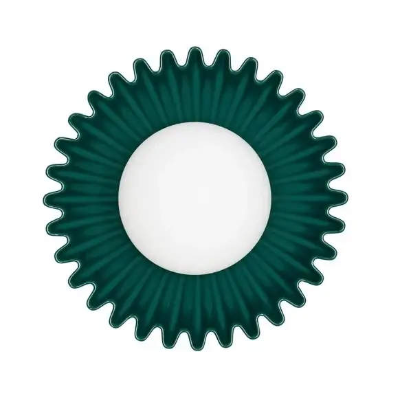 Ceramiczna lampa ścienna ALMENDA LE45269 talerz zielony