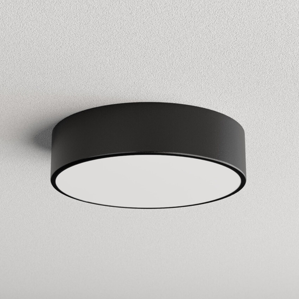 Lampa sufitowa 137623620910 czarna z czujnikiem ruchu hol
