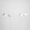 Regulowana lampa wisząca BOT 1046L Aldex reflektorki na listwie