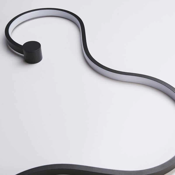 Nowoczesny kinkiet ścienny Linea ABR-MKL40W Abruzzo LED 40W 3000K czarny