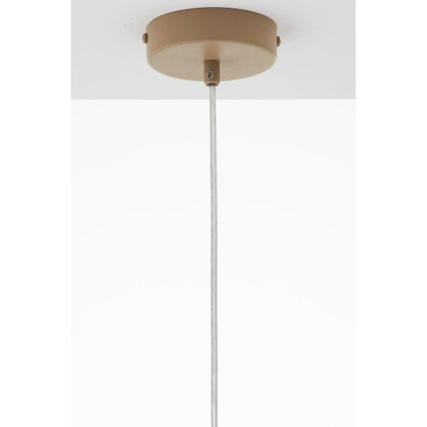 Zwisowa lampa kaszmirowa VITRUM 1xE27 do salonu metalowa 41546