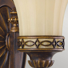 Ścienna lampa FE-DRAWING-ROOM1 do pokoju nad komodę brązowa