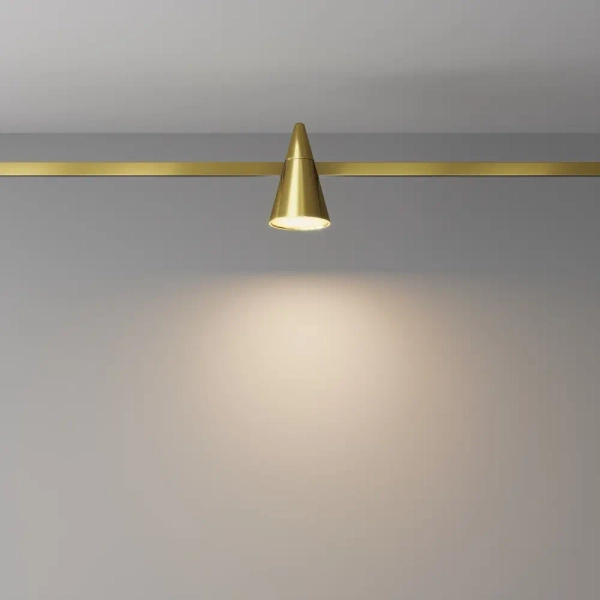 Lampa szynowa magnetyczna Keila TR146-1-5W2.7K-BS-DE LED 5W 2700K mosiądz