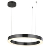 Pierścieniowa lampa wisząca Circle ST-8848-60 black Step LED 64W 3000K tytanowa