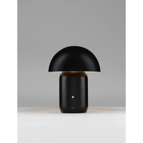 Dotykowa lampa stołowa LOMENTA LE45580 LED 2W 3000K ściemnialna czarna