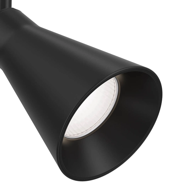 Lampa sufitowa szynowa jednofazowa Virar TR022-1-GU10-B ścieżka świetlna czarna