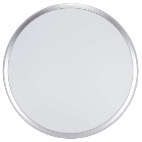 Sufitowa LAMPA plafon PLANAR 03841 Ideus hermetyczna OPRAWA okrągła LED 36W 4000K zewnętrzna IP54 srebrna