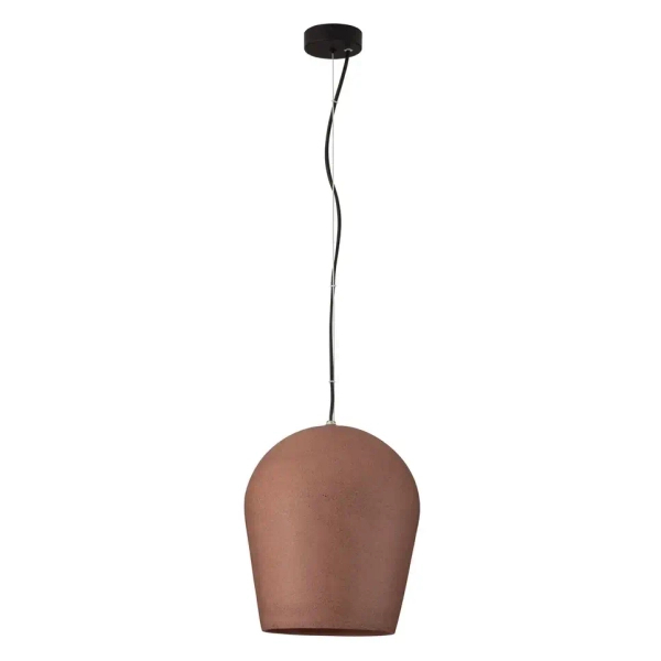 Łazienkowa owalna lampa PLONZIE LE45287 12W IP55 czerwony