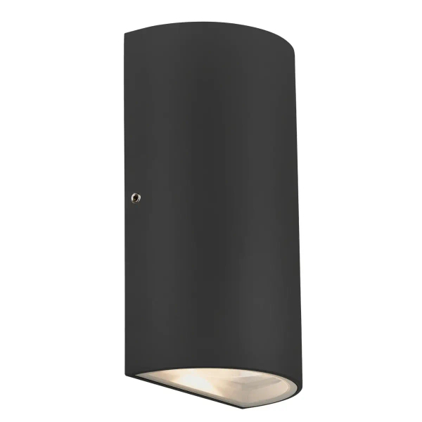 Metalowy kinkiet ścienny zewnętrzny ROLD 84141003 LED 10,5W 3000K IP54 czarny
