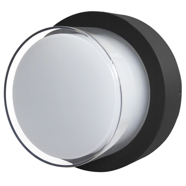 Ledowy kinkiet elewacyjny Rosta OWL-3062-S-3K Italux 5W 3000K IP54 czarny