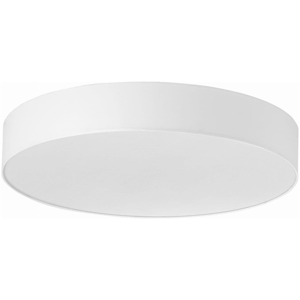Lampa sufitowa kuchenna Rondo 2443 TK Lighting okrągła z tkaniny biała