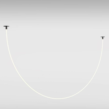 Lampa wisząca Tau MOD146PL-L40B3K Maytoni LED 40W 3000K łuk biały czarny