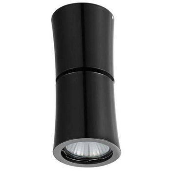 Regulowana lampa sufitowa Lino NC1802-YLD metalowa reflektorek tuba czarna
