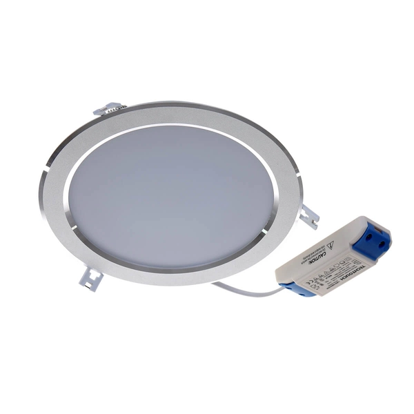 Wpuszczana lampa sufitowa Luxram 204052_LX Italux LED 16W 4000K srebrny