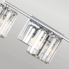 Potrójna lampa ścienna Divine QZ-DIVINE3-PC-BATH crystals IP44 chrom