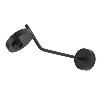 Metalowy kinkiet na ścianę ISEO AZ5632 Azzardo LED 9W 3000K okrągła czarny