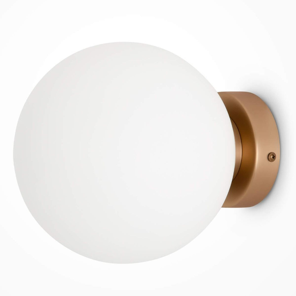 Kinkiet kulisty Basic Form MOD321WL-01G1 ball kula złoty