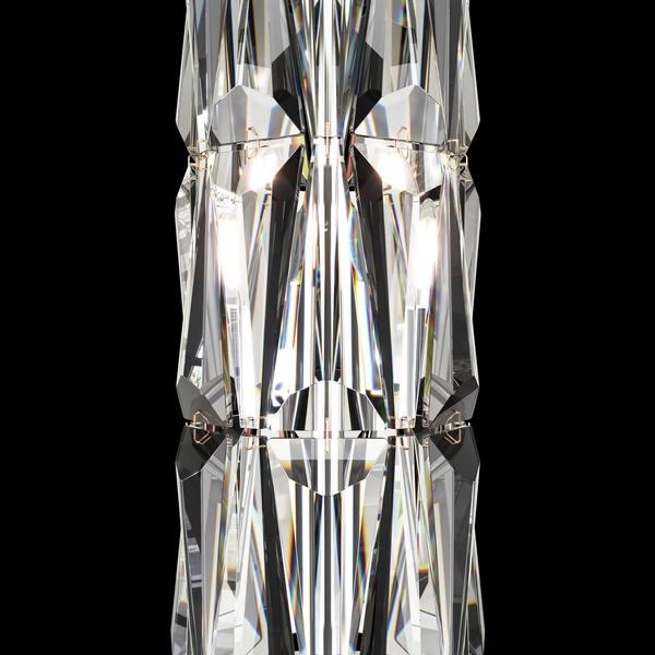 Lampa biurkowa Puntes MOD043TL-02G kryształy przeźroczysta złota