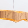 Lampa wisząca Horizon QN-HORIZON-LED-LP-100-TEAK LED 46W 3000K brązowy