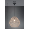 Ekologiczna lampa wisząca boho HIVE R31681036 czarny naturalny