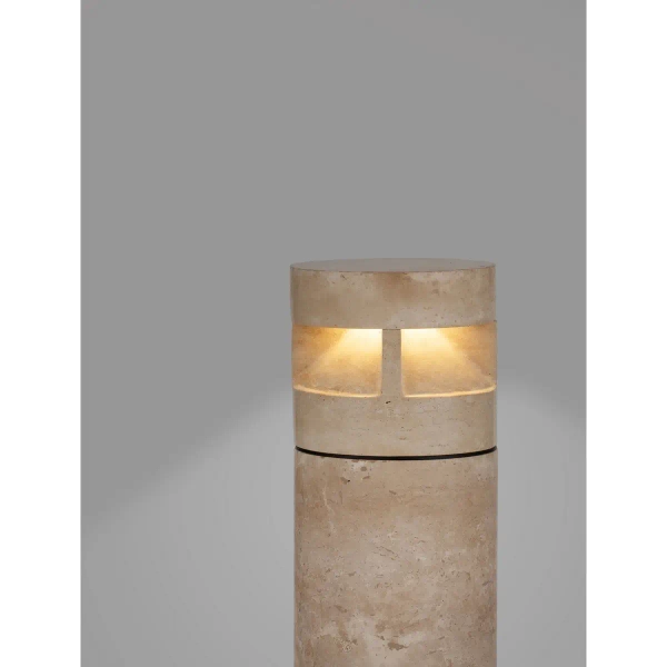 Stojąca lampa zewnętrzna REVARIO LE75112 LED 21W 3000K IP65 beżowa