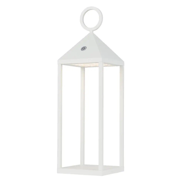 Ogrodowa lampa stojąca PICNIC LED 8178 LED 2,2W 3000K IP54 biała