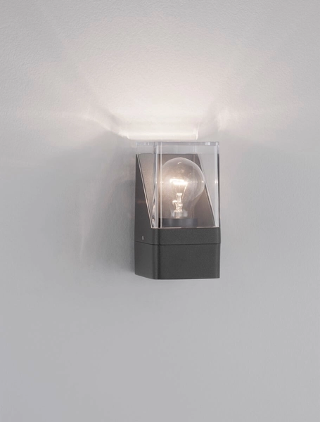 Elewacyjna lampa ogrodowa BARCA LE71497 Luces Exclusivas IP65 grafitowa