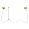 Zwieszana lampa Lasso MSE1501100441 LED 40W 3000-4000K 3m wąż złota biała