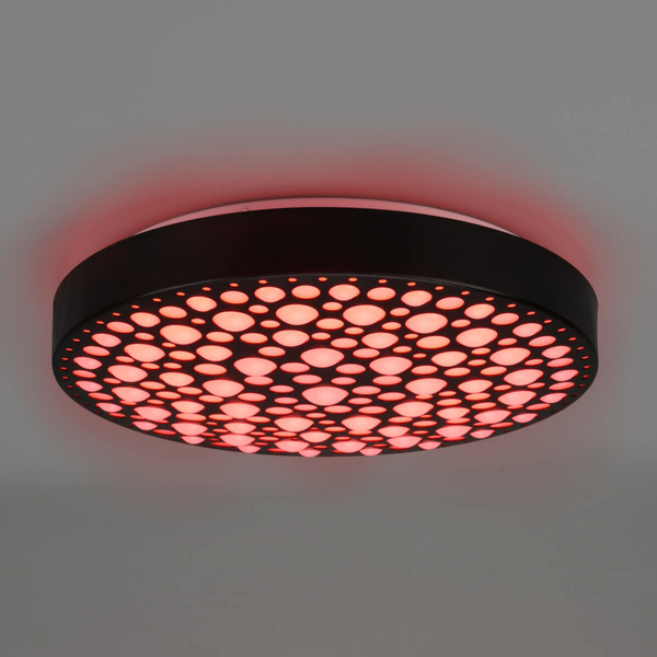 Plafon z pilotem Chizu R67161132 RL Light LED 22W 2700-6000K RGB czarna