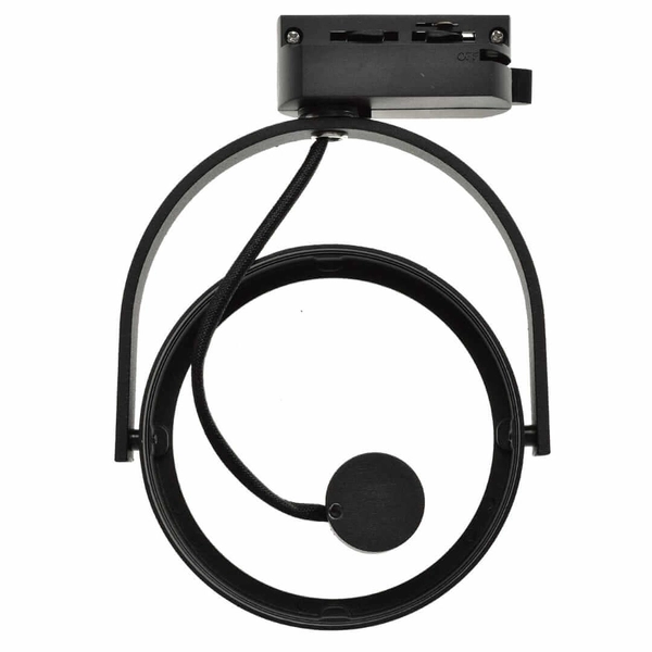 Szynowa lampa sufitowa Lugar ML5702 1-fazowa okrągła czarny