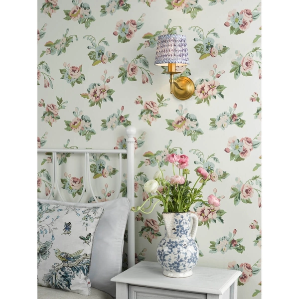 Kinkiet ścienny świecznikowy MAR0745-EH Dar Lighting Marble pałacowy mosiężny