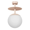 Metalowy plafon do salonu  PLAAT B PLB110003 beżowy