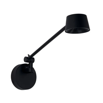 Lampa ścienna z regulacją MOLLY czarna AZ6805 1xLED 6W 3000K do salonu